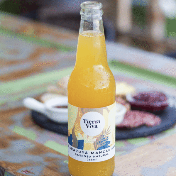 355ml Natural Soda Maracuya chamomile (Tierra Viva)